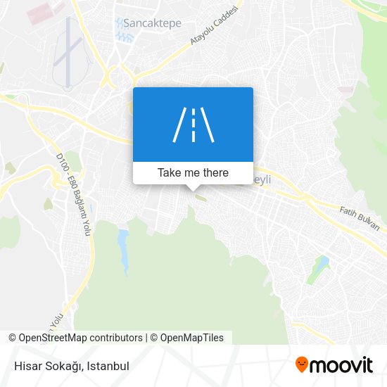 Hisar Sokağı map