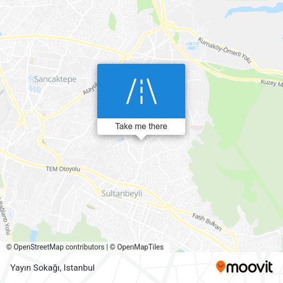 Yayın Sokağı map