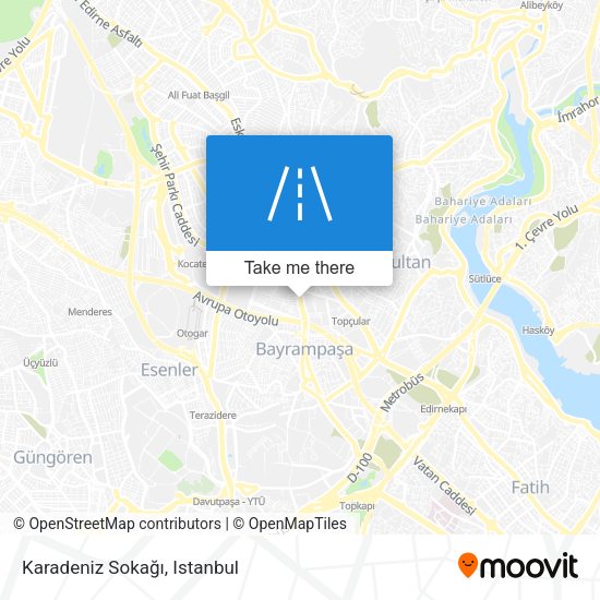 Karadeniz Sokağı map