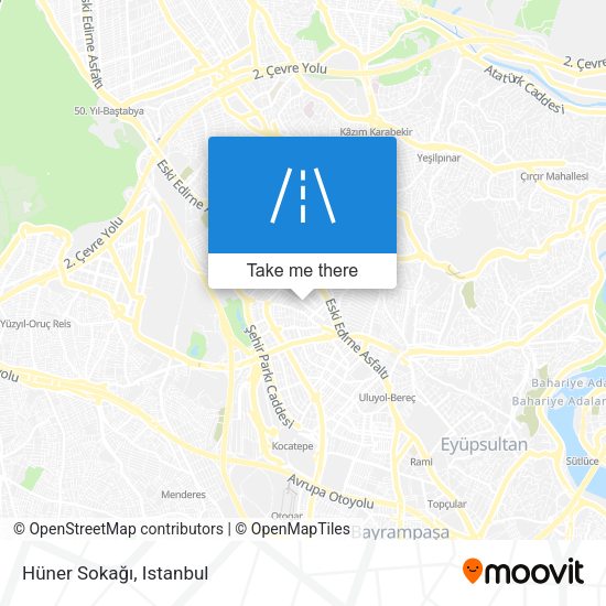 Hüner Sokağı map