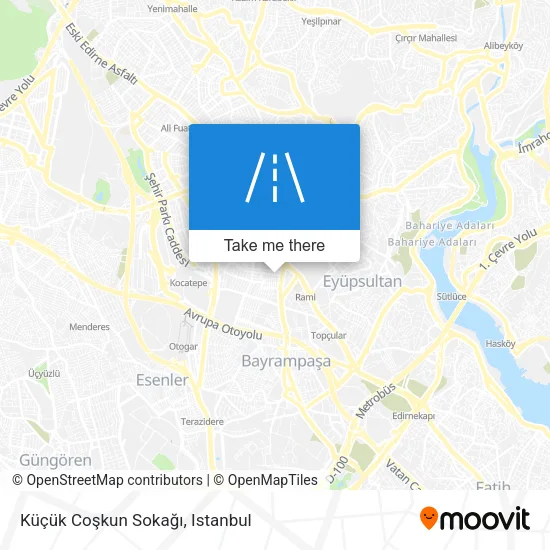 Küçük Coşkun Sokağı map