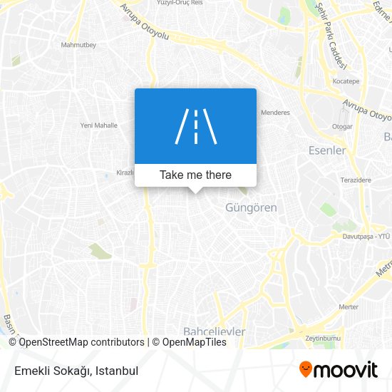 Emekli Sokağı map