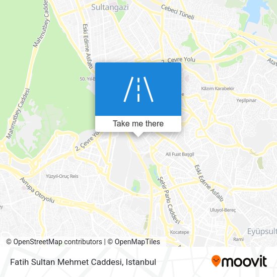 Fatih Sultan Mehmet Caddesi map