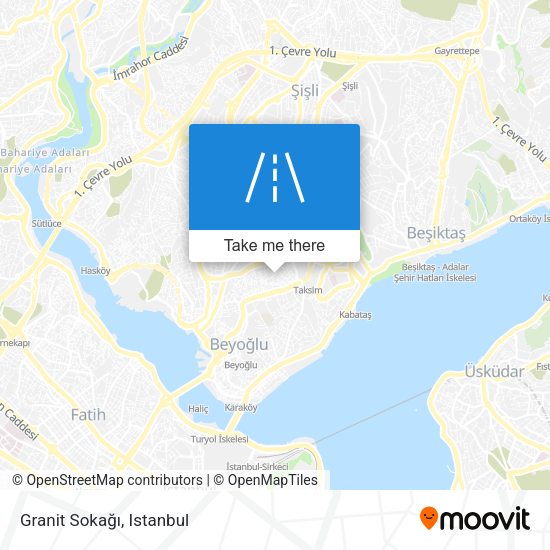 Granit Sokağı map