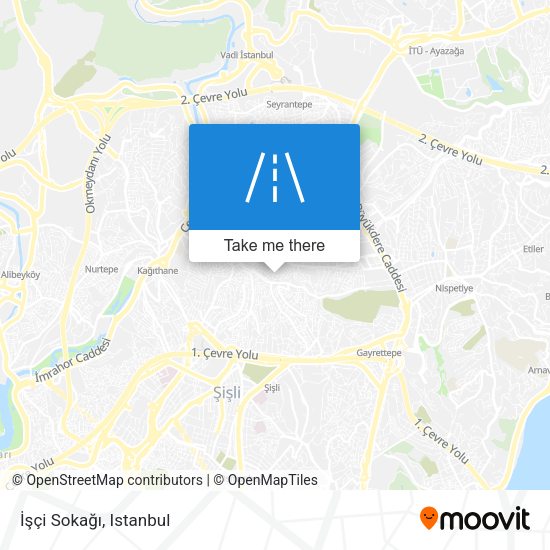 İşçi Sokağı map