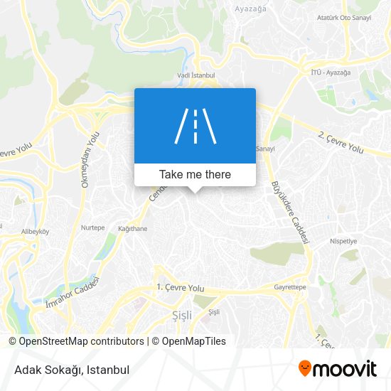 Adak Sokağı map
