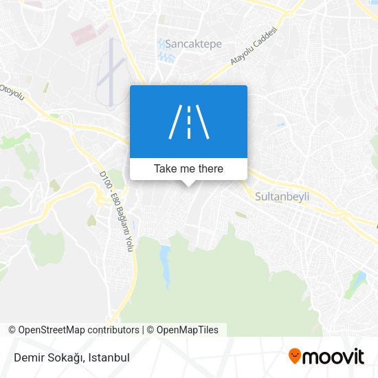 Demir Sokağı map