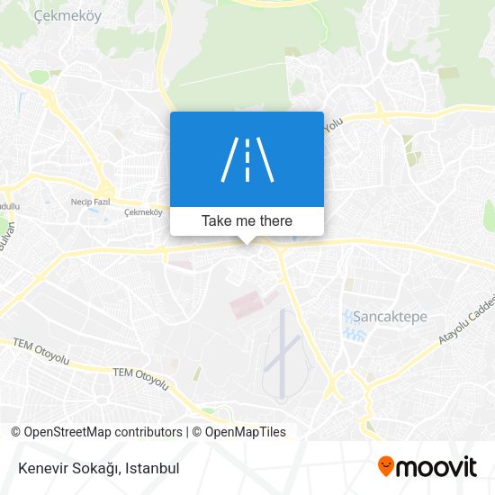 Kenevir Sokağı map
