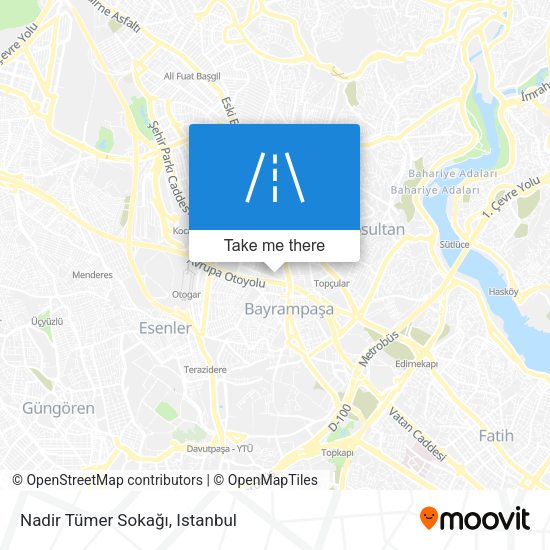 Nadir Tümer Sokağı map