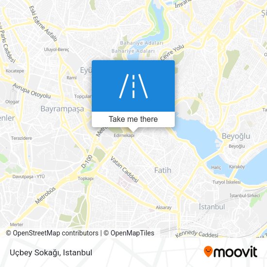 Uçbey Sokağı map