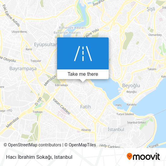 Hacı İbrahim Sokağı map