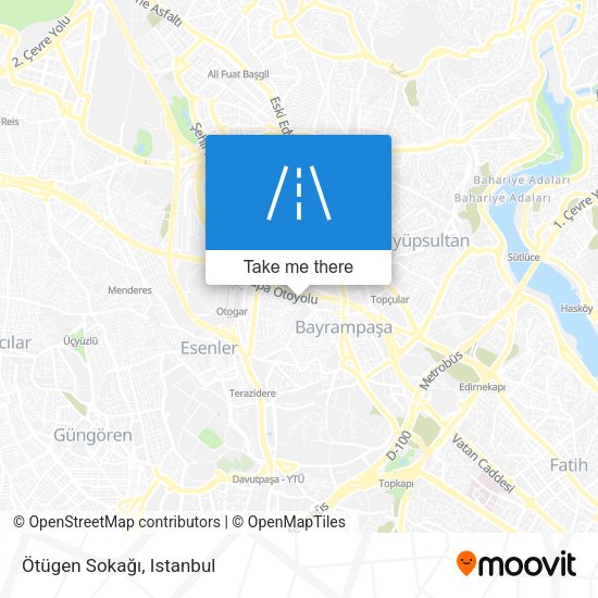 Ötügen Sokağı map