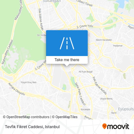 Tevfik Fikret Caddesi map