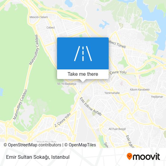 Emir Sultan Sokağı map
