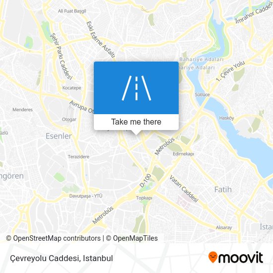 Çevreyolu Caddesi map