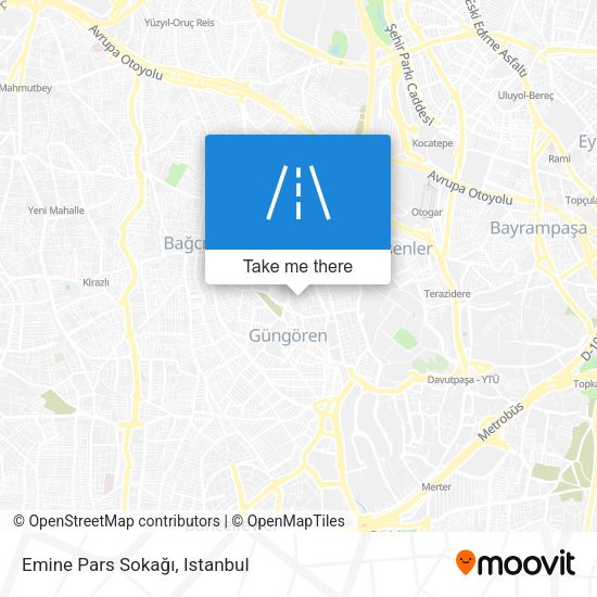 Emine Pars Sokağı map