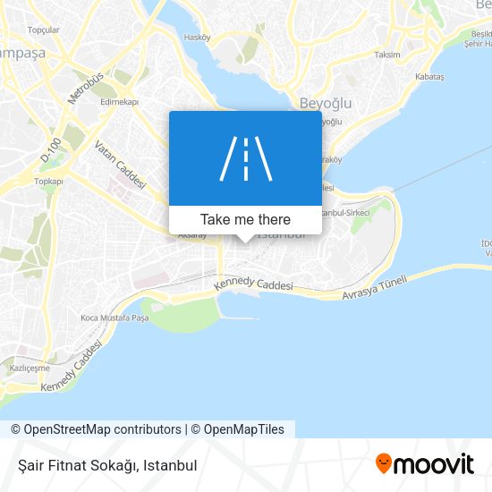 Şair Fitnat Sokağı map