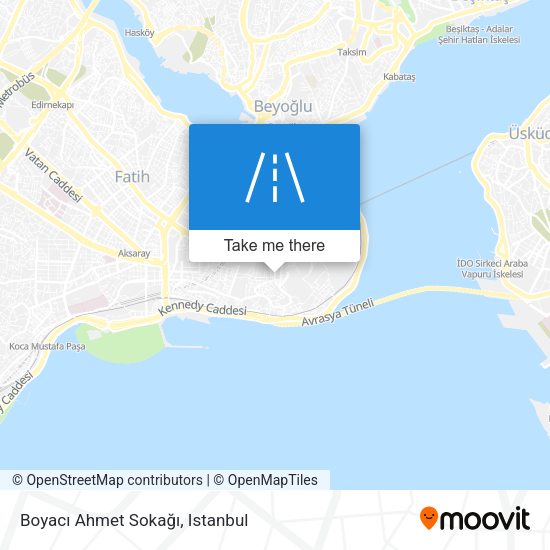 Boyacı Ahmet Sokağı map