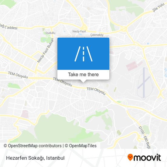 Hezarfen Sokağı map
