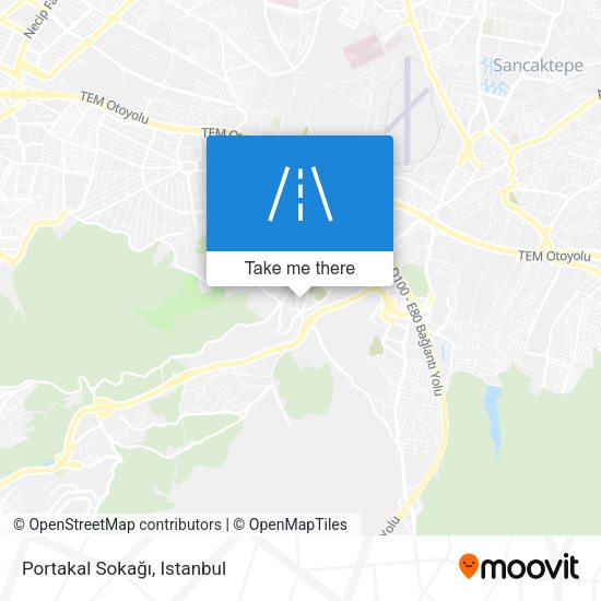Portakal Sokağı map