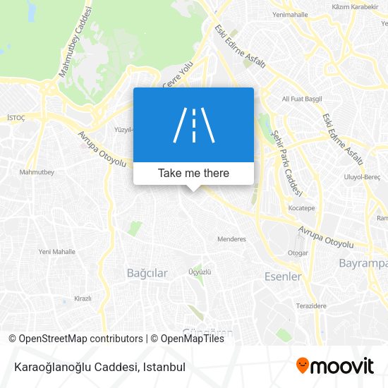Karaoğlanoğlu Caddesi map
