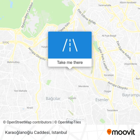 Karaoğlanoğlu Caddesi map