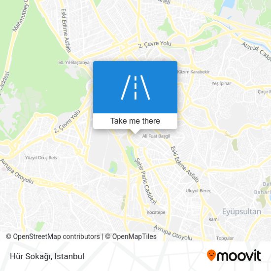 Hür Sokağı map