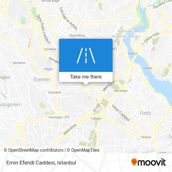 Emin Efendi Caddesi map