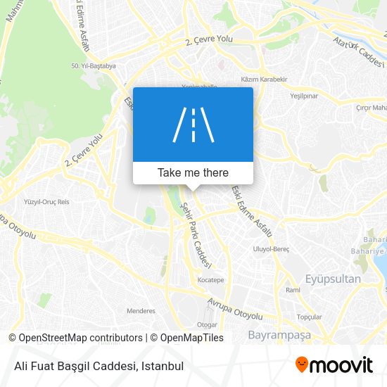 Ali Fuat Başgil Caddesi map