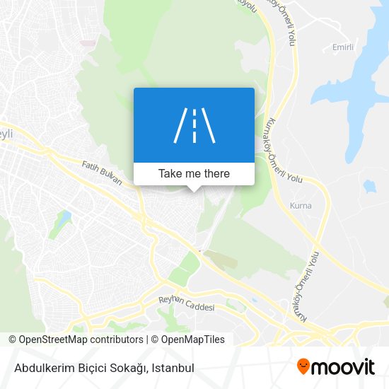 Abdulkerim Biçici Sokağı map