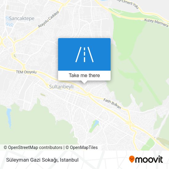 Süleyman Gazi Sokağı map