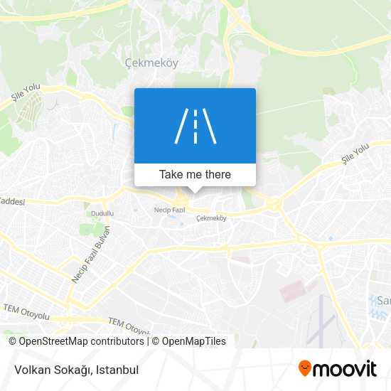 Volkan Sokağı map