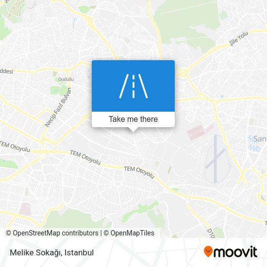 Melike Sokağı map