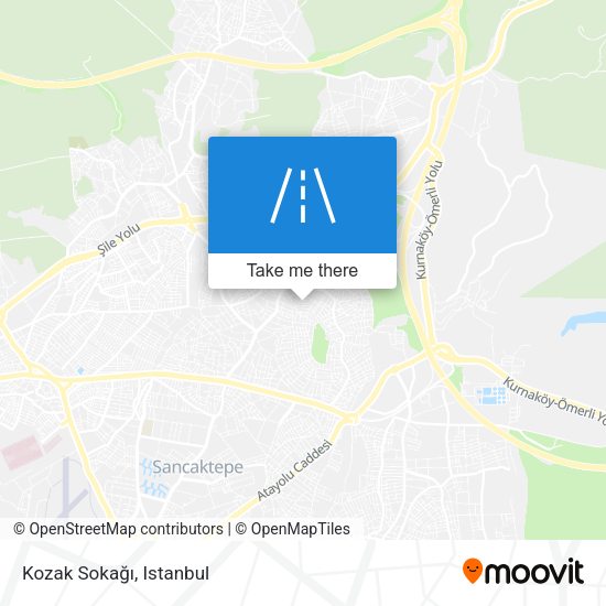 Kozak Sokağı map