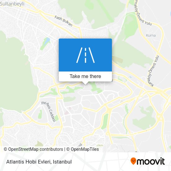 Atlantis Hobi Evleri map