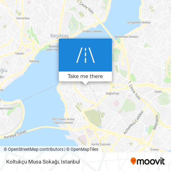 Koltukçu Musa Sokağı map