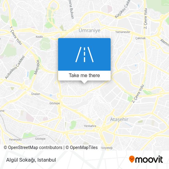 Algül Sokağı map