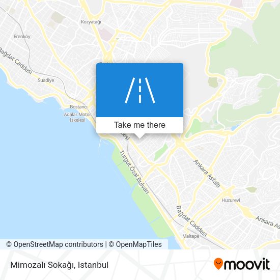Mimozalı Sokağı map