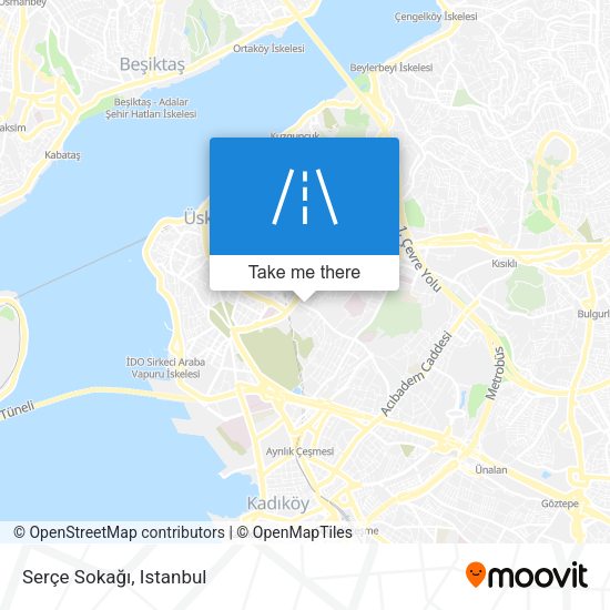 Serçe Sokağı map