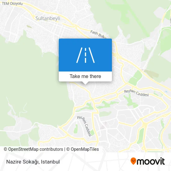 Nazire Sokağı map