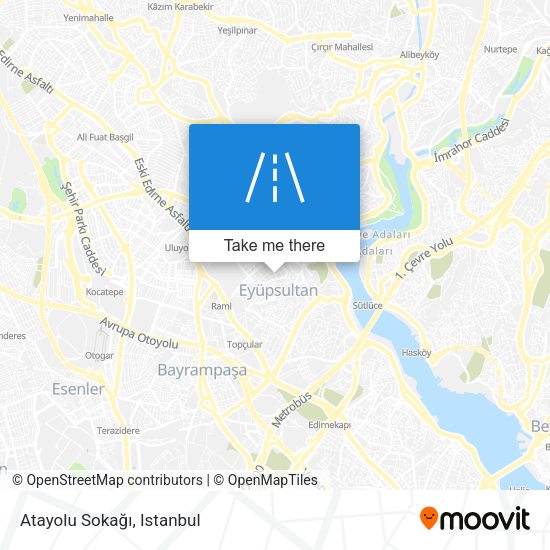 Atayolu Sokağı map