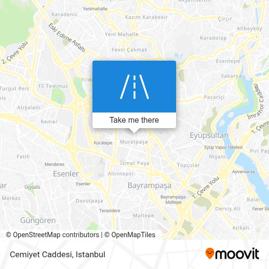 Cemiyet Caddesi map