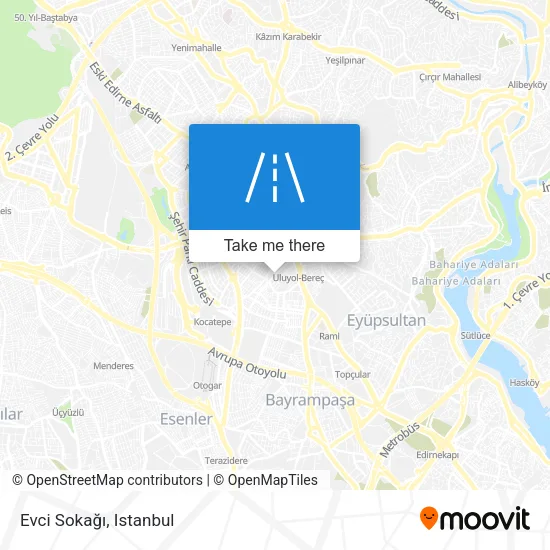 Evci Sokağı map