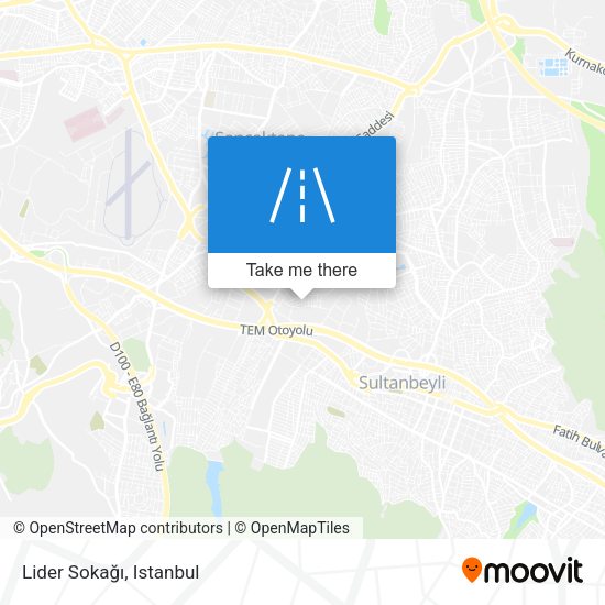 Lider Sokağı map