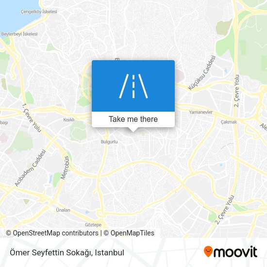 Ömer Seyfettin Sokağı map
