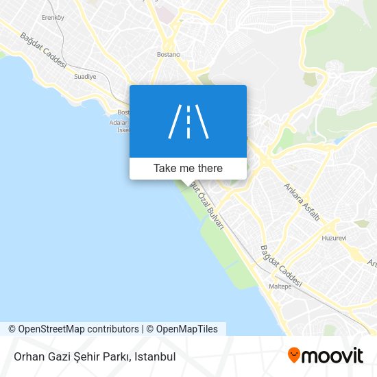 Orhan Gazi Şehir Parkı map