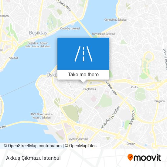 Akkuş Çıkmazı map