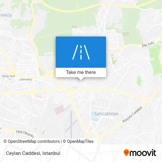 Ceylan Caddesi map