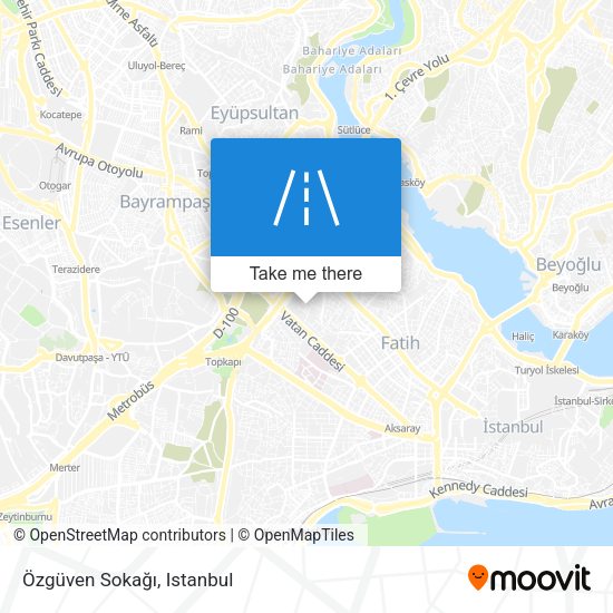 Özgüven Sokağı map