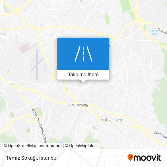 Temiz Sokağı map